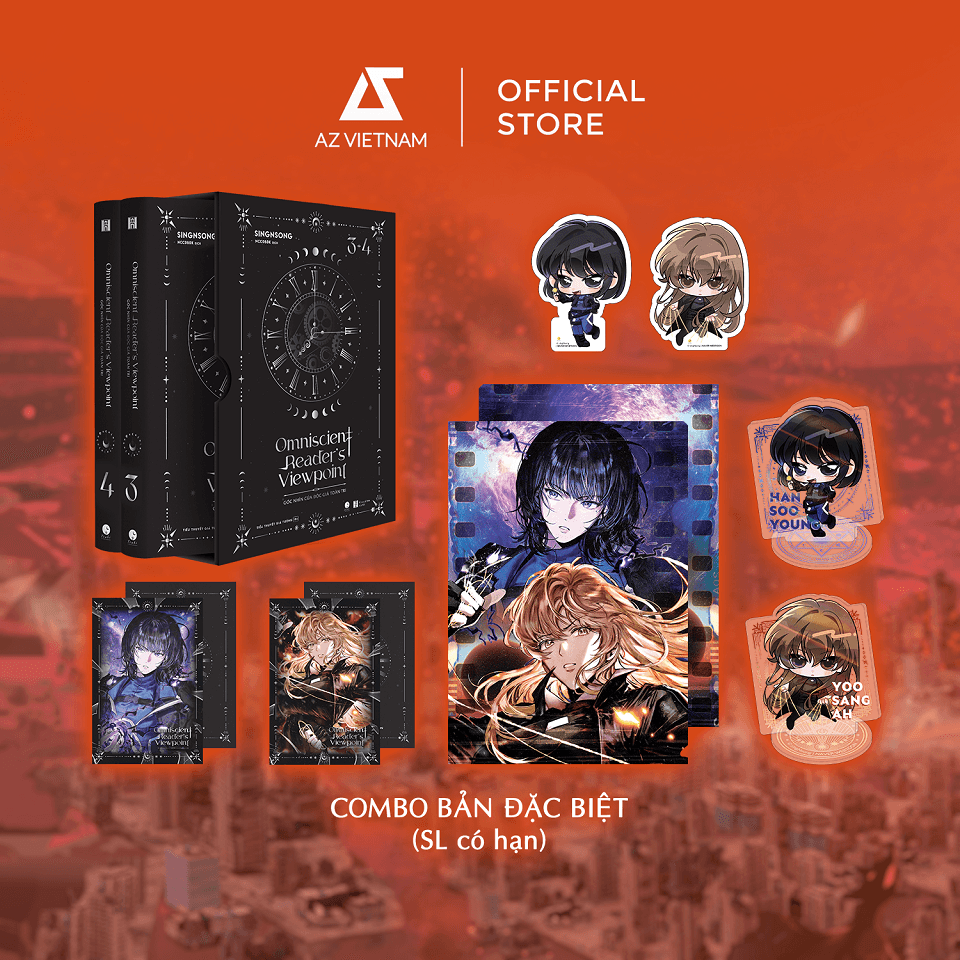 Góc Nhìn Của Độc Giả Toàn Tri - Combo Tập 3+4 Bản Đặc Biệt (Light Novel)