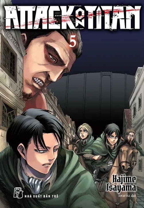 Attack On Titan - Tập 5 - ảnh đúng phiên bản từ NXB Trẻ
