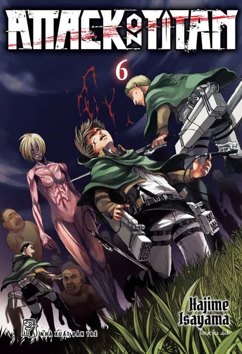 Bìa Attack On Titan - Tập 6