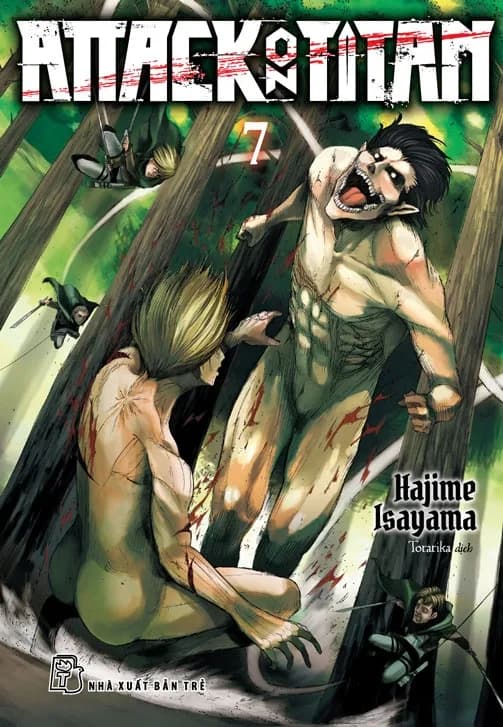 Bìa Attack On Titan - Tập 7