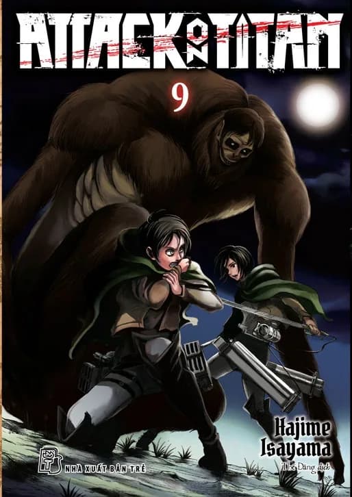 Bìa Attack On Titan - Tập 9
