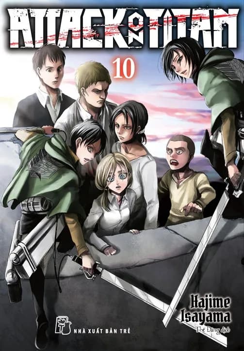 Bìa Attack On Titan - Tập 10