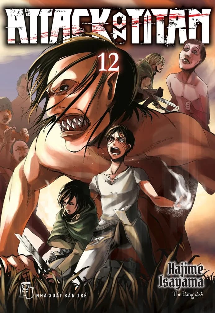 Bìa Attack On Titan - Tập 12