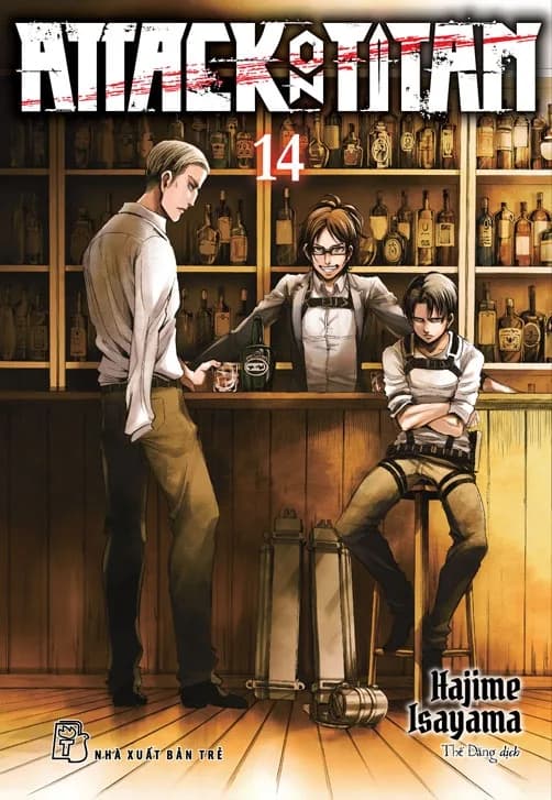 Bìa Attack On Titan - Tập 14