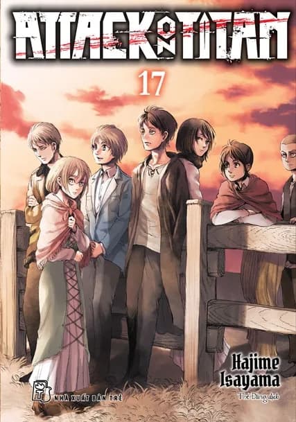 Bìa Attack On Titan - Tập 17