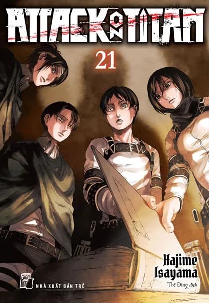 Bìa Attack On Titan - Tập 21