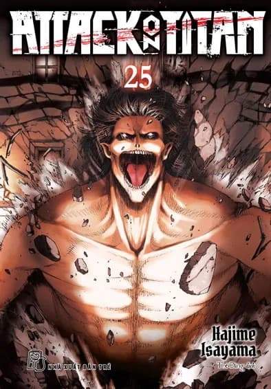 Bìa Attack On Titan - Tập 25