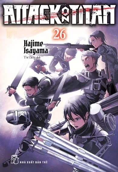 Bìa Attack On Titan - Tập 26