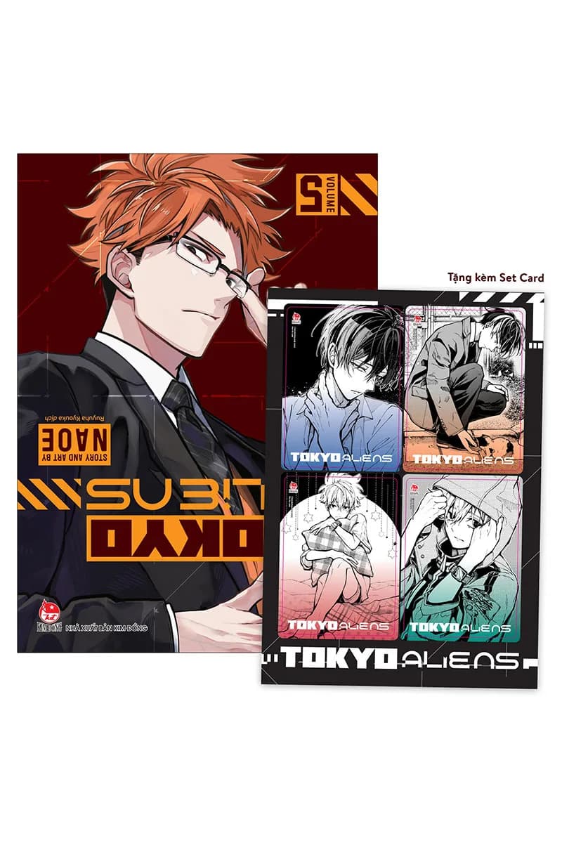 Bìa Tokyo Aliens - Tập 5 - Tặng Kèm Set Card