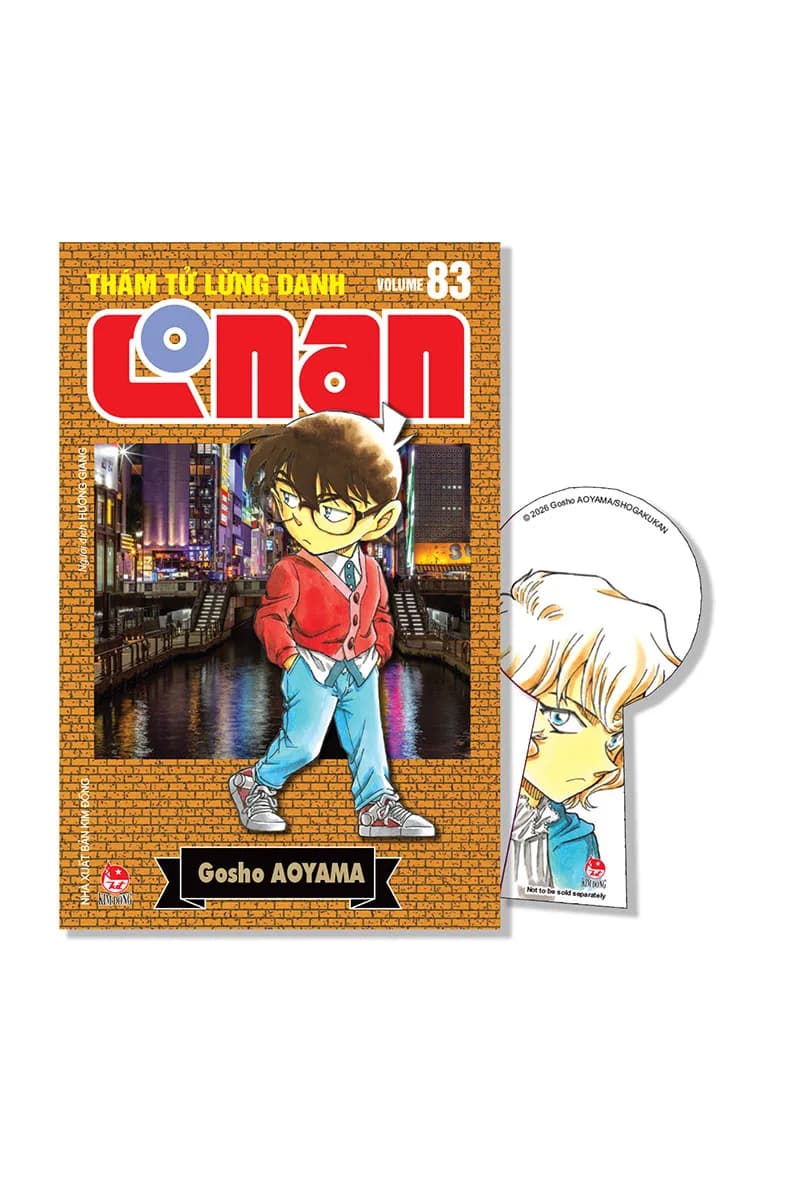 Bìa Thám Tử Lừng Danh Conan - Tập 83 - Bản Nâng Cấp - Tặng Kèm Bookmark