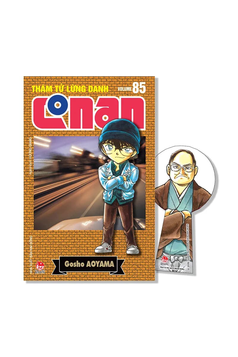 Bìa Thám Tử Lừng Danh Conan - Tập 85 - Bản Nâng Cấp - Tặng Kèm Bookmark