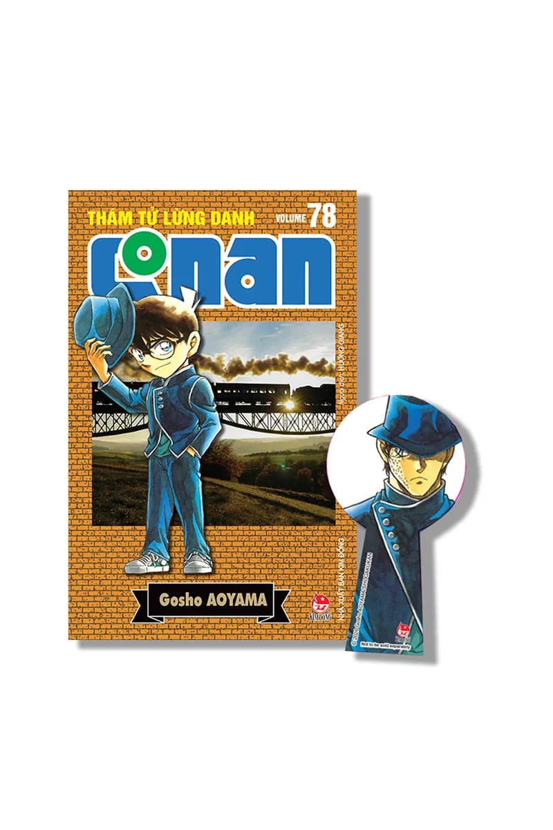 Bìa Thám Tử Lừng Danh Conan - Tập 78 - Bản Nâng Cấp - Tặng Kèm Bookmark