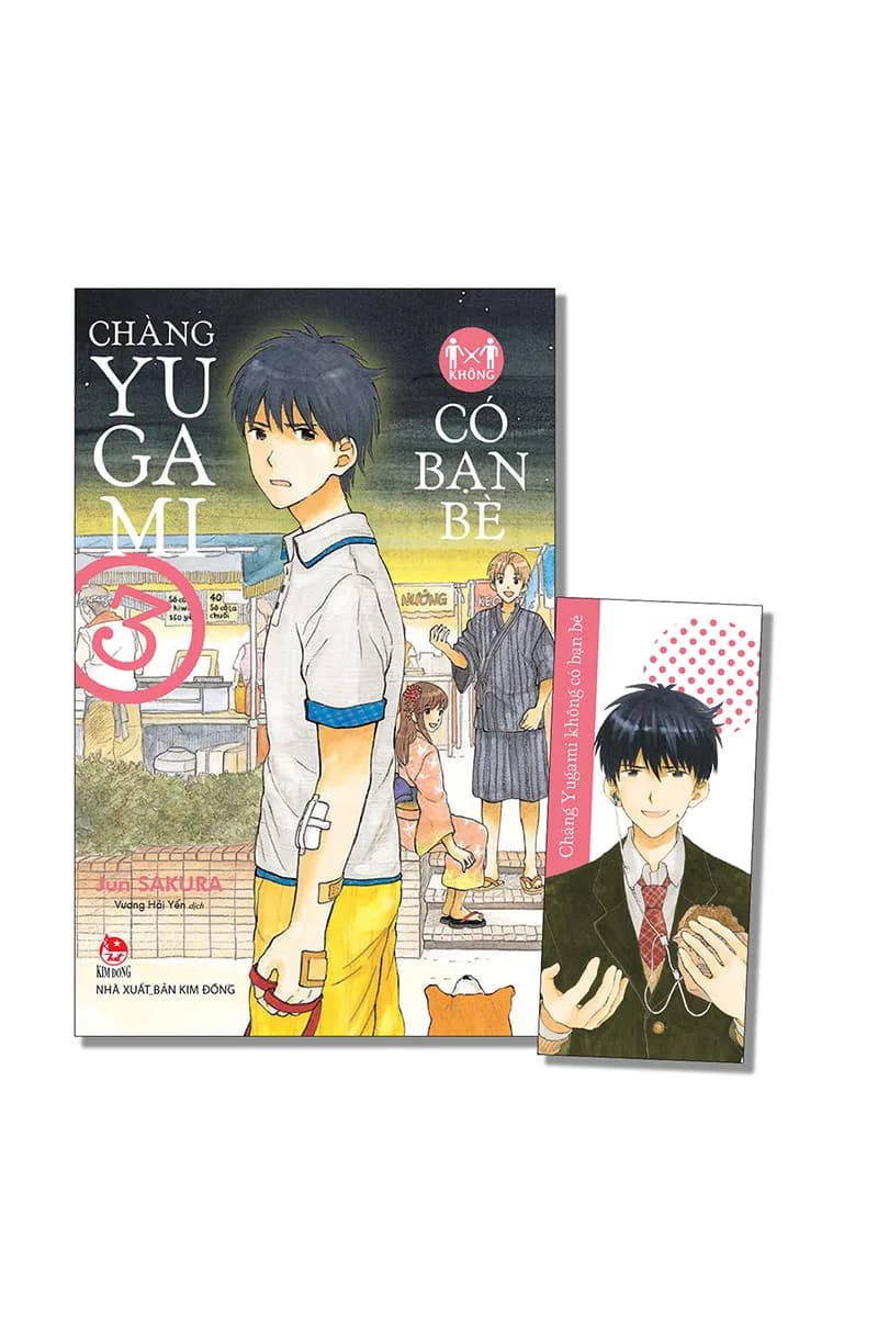 Bìa Chàng Yugami Không Có Bạn Bè - Tập 3 - Tặng Kèm Bookmark