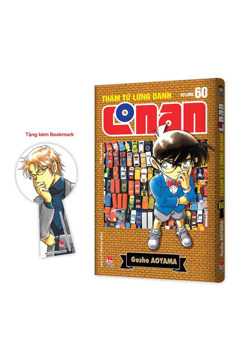 Bìa Thám Tử Lừng Danh Conan - Tập 60 - Bản Nâng Cấp - Tặng Kèm Bookmark