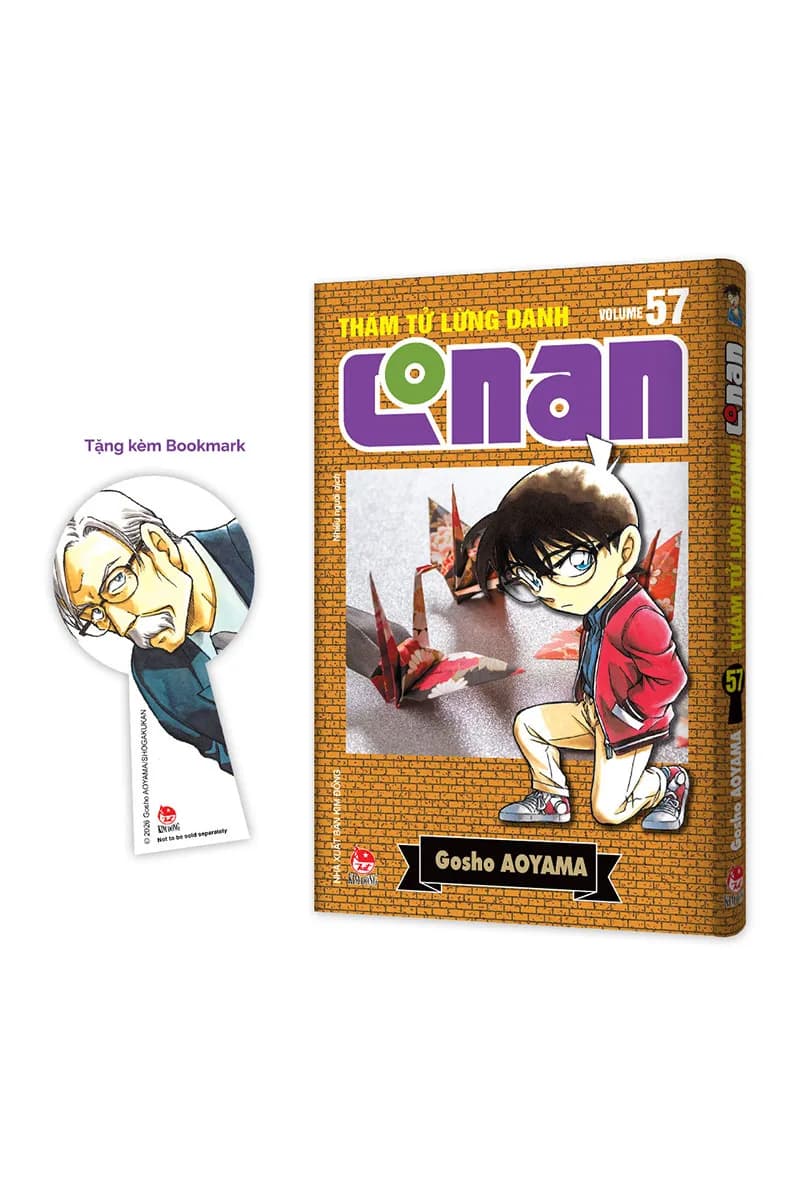 Bìa Thám Tử Lừng Danh Conan - Tập 57 - Bản Nâng Cấp - Tặng Kèm Bookmark