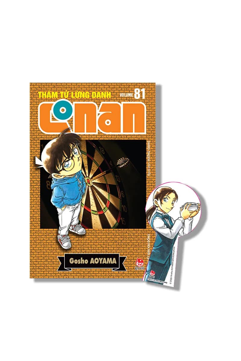 Bìa Thám Tử Lừng Danh Conan - Tập 81 - Bản Nâng Cấp - Tặng Kèm Bookmark