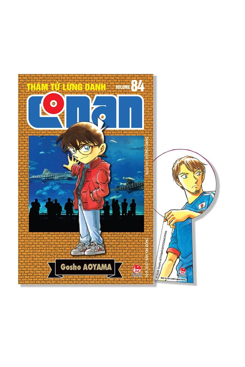 Thám Tử Lừng Danh Conan - Tập 84 - Bản Nâng Cấp - Tặng Kèm Bookmark - ảnh đúng phiên bản từ NXB Kim Đồng
