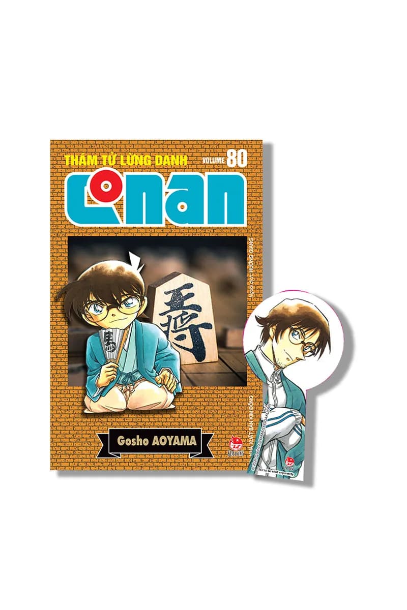 Bìa Thám Tử Lừng Danh Conan - Tập 80 - Bản Nâng Cấp - Tặng Kèm Bookmark