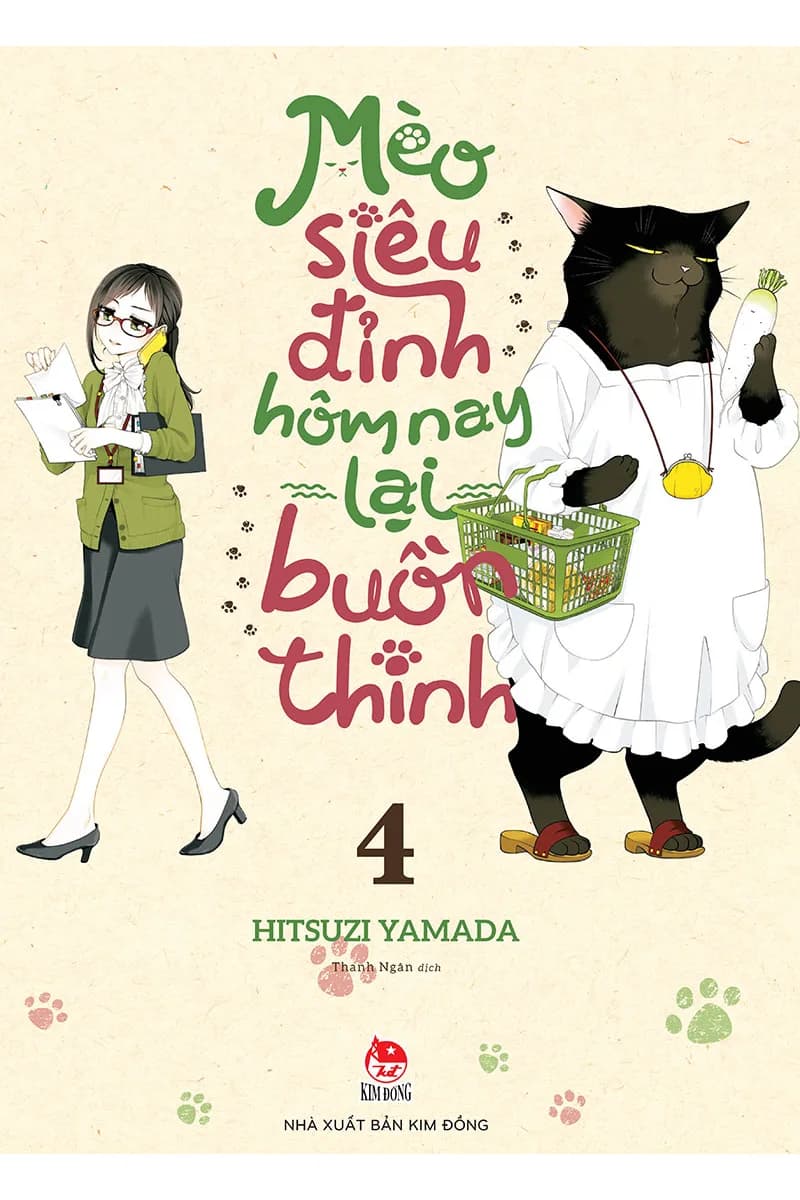 Bìa Mèo Siêu Đỉnh Hôm Nay Lại Buồn Thinh - Tập 4