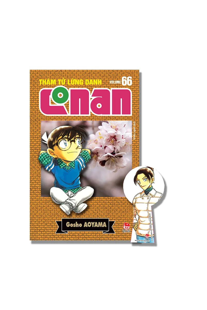 Bìa Thám Tử Lừng Danh Conan - Tập 66 - Bản Nâng Cấp - Tặng Kèm Bookmark