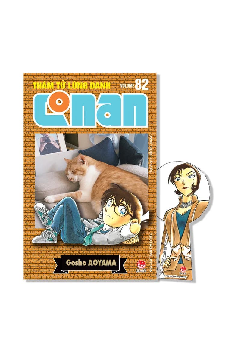 Bìa Thám Tử Lừng Danh Conan - Tập 82 - Bản Nâng Cấp - Tặng Kèm Bookmark