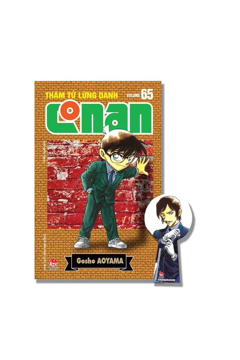 Bìa Thám Tử Lừng Danh Conan - Tập 65 - Bản Nâng Cấp - Tặng Kèm Bookmark