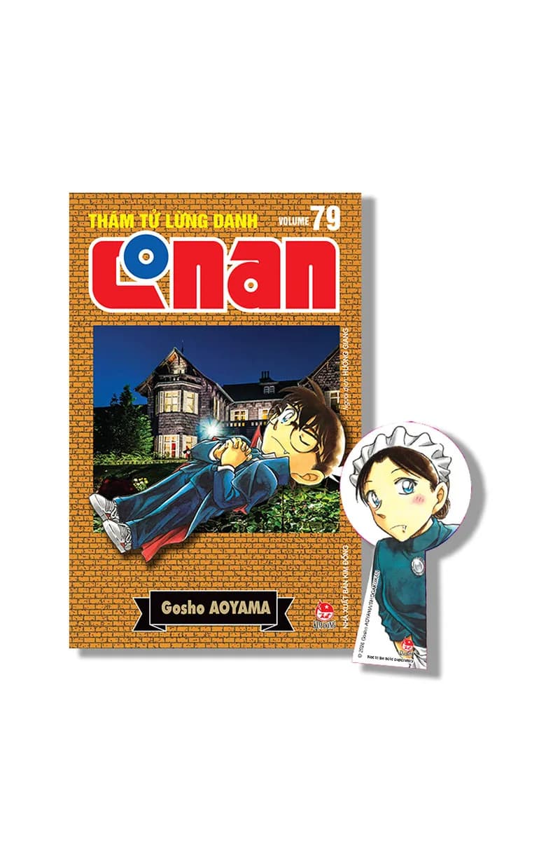 Bìa Thám Tử Lừng Danh Conan - Tập 79 - Bản Nâng Cấp - Tặng Kèm Bookmark