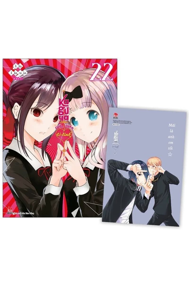 Bìa Kaguya-Sama - Cuộc Chiến Tỏ Tình - Tập 22 - Tặng Kèm Card