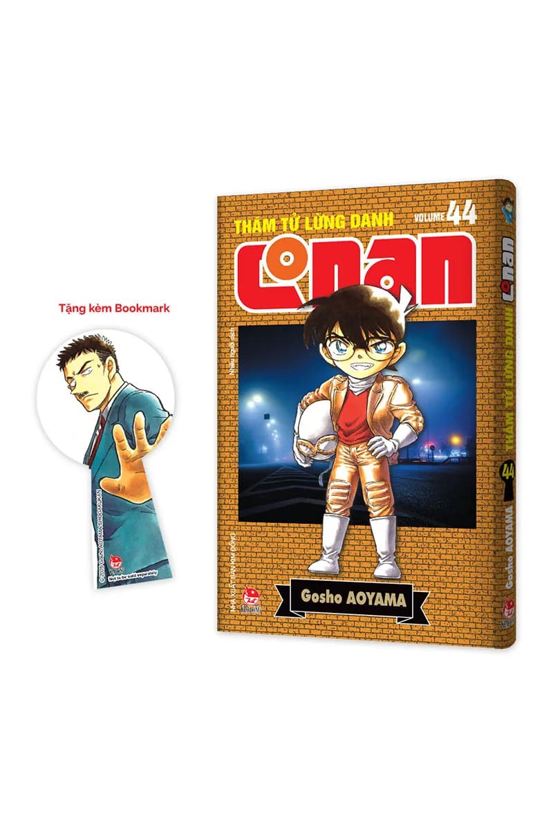 Bìa Thám Tử Lừng Danh Conan - Tập 44 - Bản Nâng Cấp - Tặng Kèm Bookmark