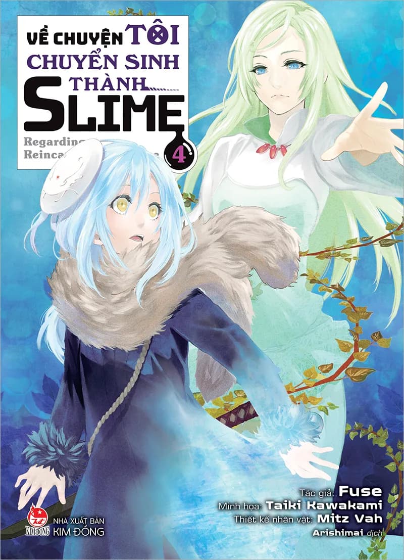 Bìa Về Chuyện Tôi Chuyển Sinh Thành Slime - Tập 4