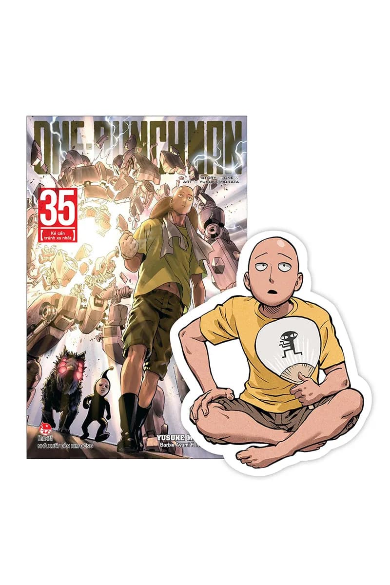 Bìa One-Punch Man - Tập 35 - Tặng Kèm Bookmark