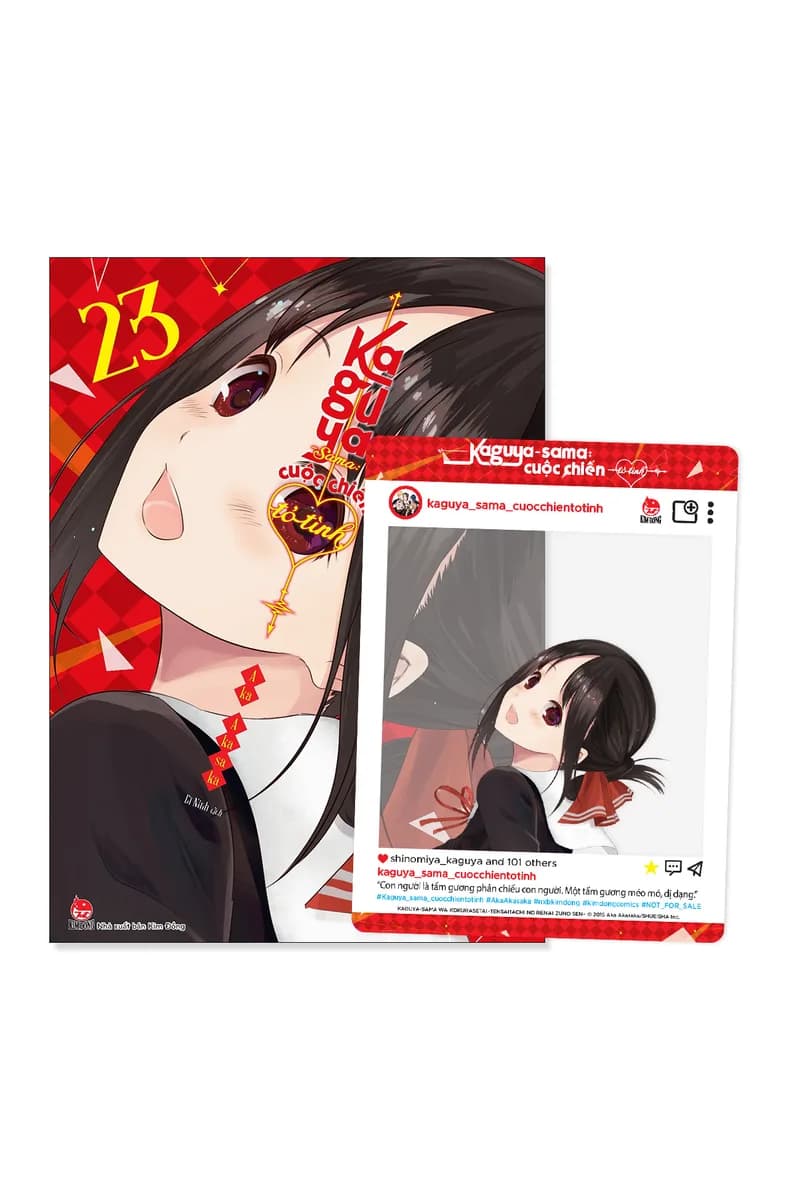 Bìa Kaguya-sama: Cuộc Chiến Tỏ Tình - Tập 23 - Tặng Kèm SNS Card
