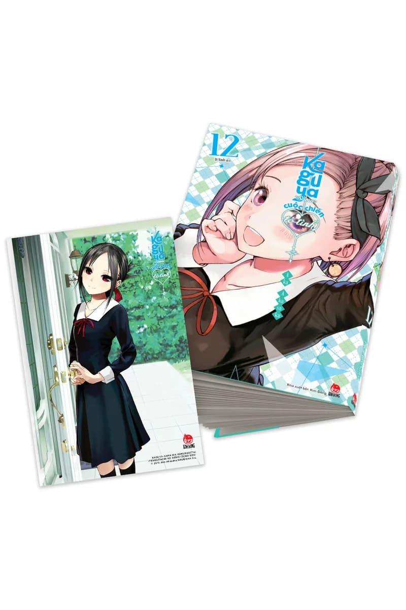 Bìa Kaguya-sama: Cuộc Chiến Tỏ Tình - Tập 12 - Tặng Kèm Postcard