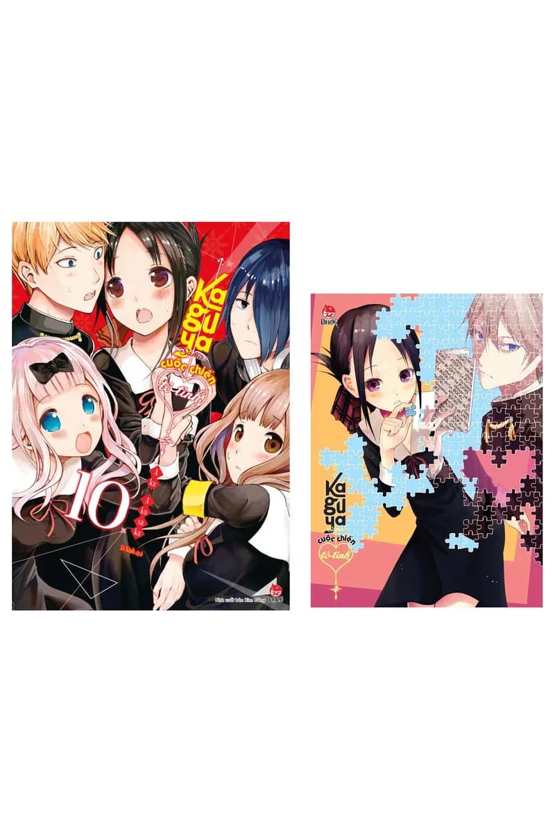 Bìa Kaguya-sama: Cuộc Chiến Tỏ Tình - Tập 10 - Tặng Kèm Clear File