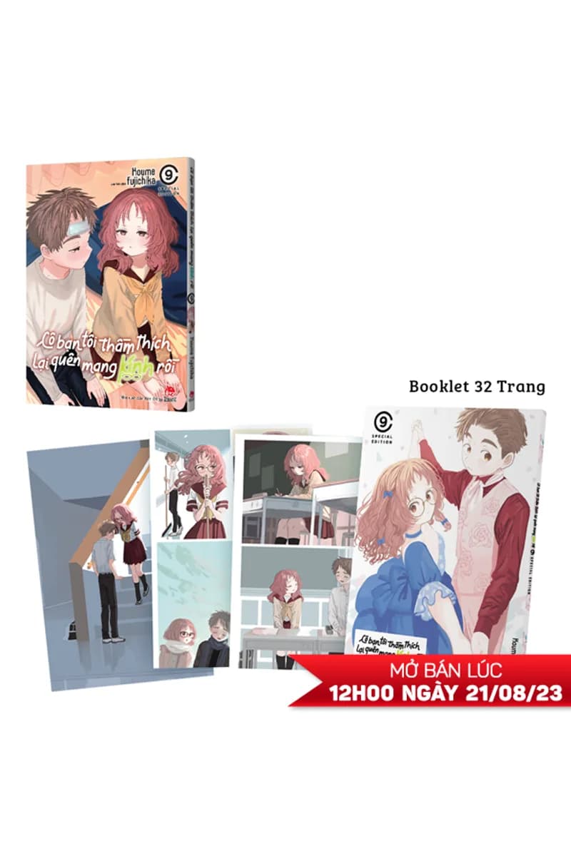 Bìa Cô bạn tôi thầm thích lại quên mang kính rồi - Tập 9 - Bản Đặc Biệt - Tặng Kèm Booklet