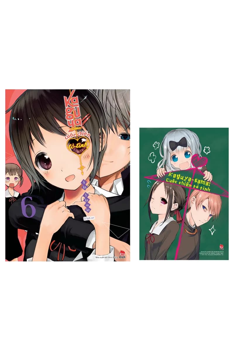 Bìa Kaguya-sama: Cuộc Chiến Tỏ Tình - Tập 6 - Tặng Kèm Postcard