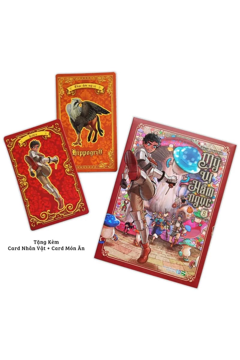 Bìa Mỹ Vị Hầm Ngục - Tập 8 - Bản Đặc Biệt - Tặng Kèm Card Nhân Vật + Card Món Ăn
