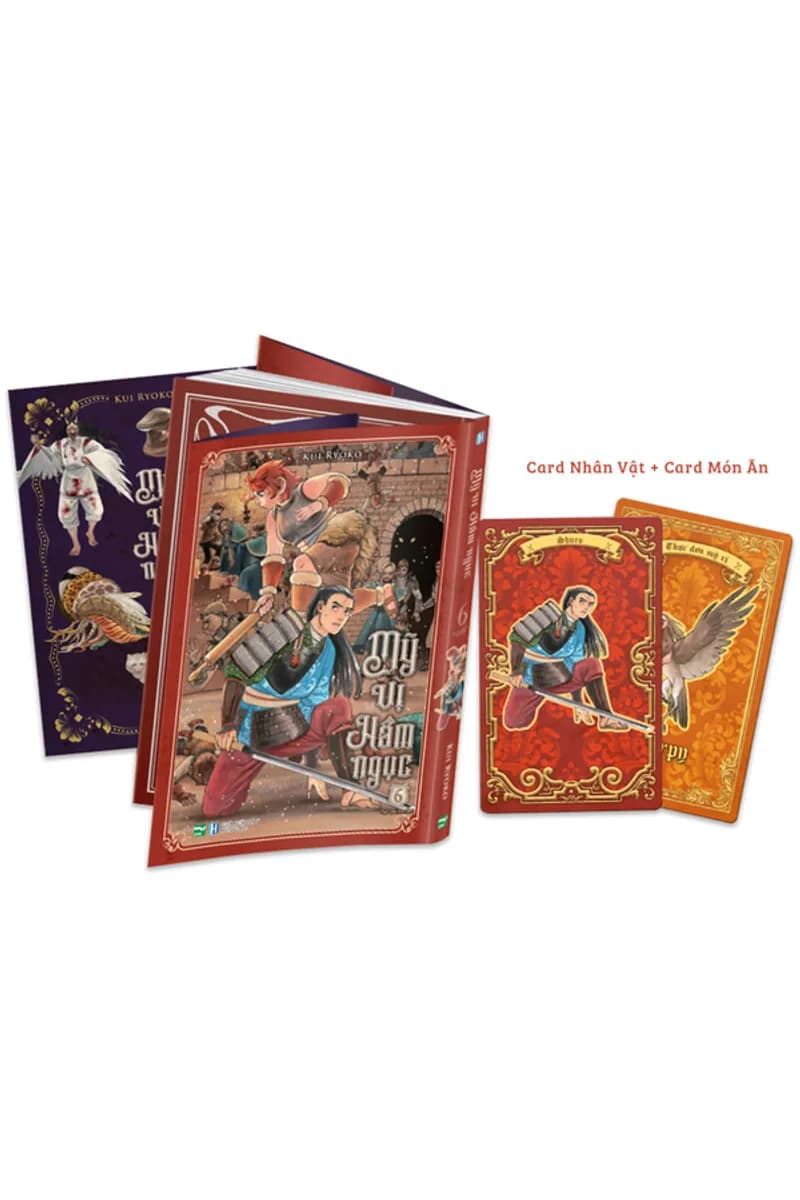 Mỹ Vị Hầm Ngục - Tập 6 - Bản Đặc Biệt - Tặng Kèm Card Nhân Vật + Card Món Ăn + Bìa Hai Mặt - ảnh đúng phiên bản