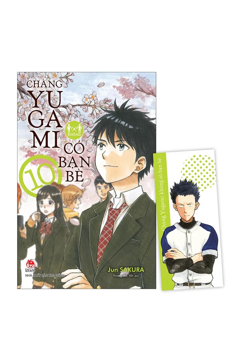 Chàng Yugami Không Có Bạn Bè - Tập 10 - Tặng Kèm Bookmark - ảnh đúng phiên bản từ NXB Kim Đồng