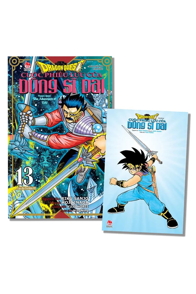 Bìa Dragon Quest - Cuộc phiêu lưu của dũng sĩ Dai - Tập 13 - Tặng Kèm Postcard
