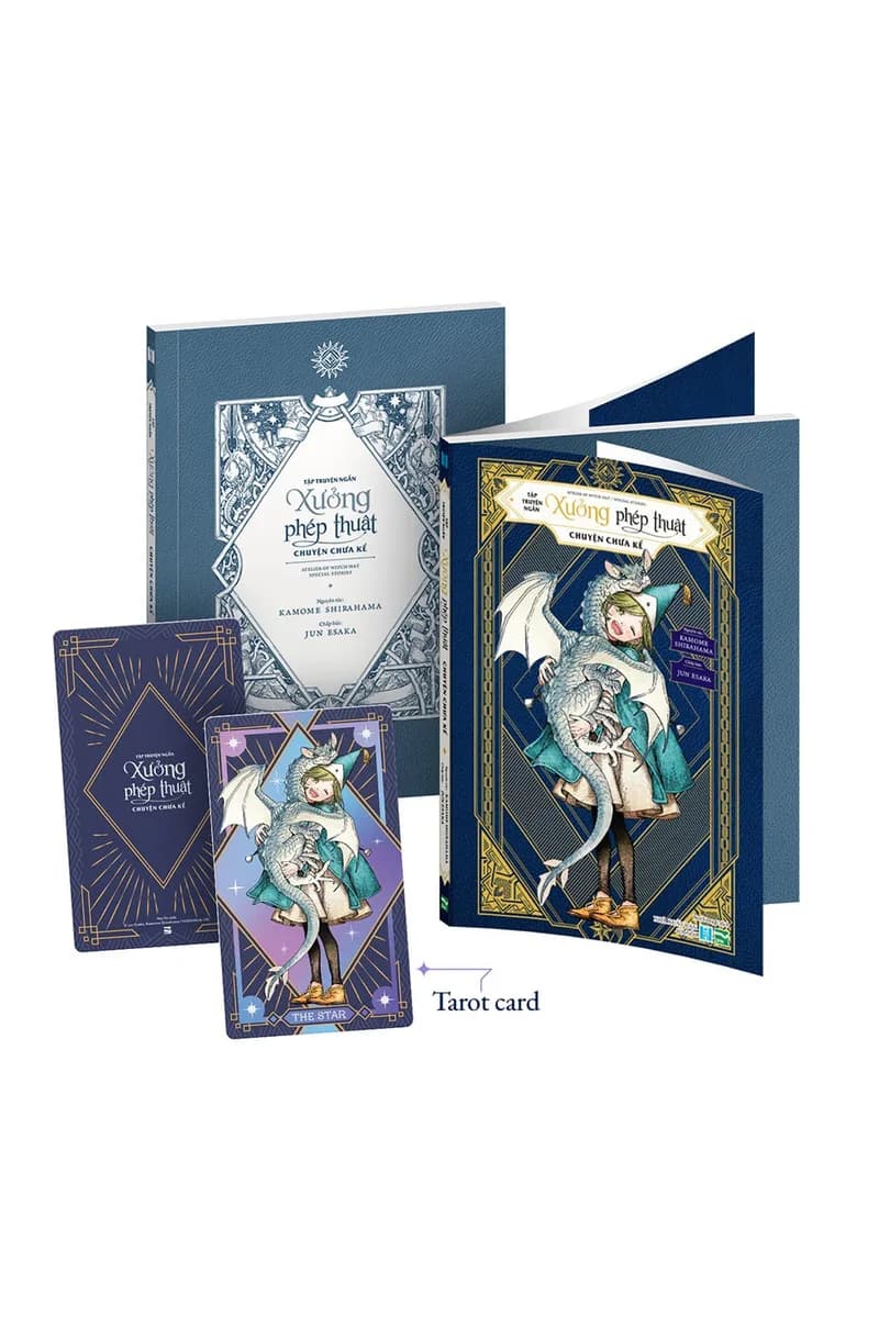 Bìa Xưởng Phép Thuật - Tập Truyện Ngắn: Chuyện Chưa Kể (Light Novel) - Bản Đặc Biệt - Tặng Kèm Tarot Card