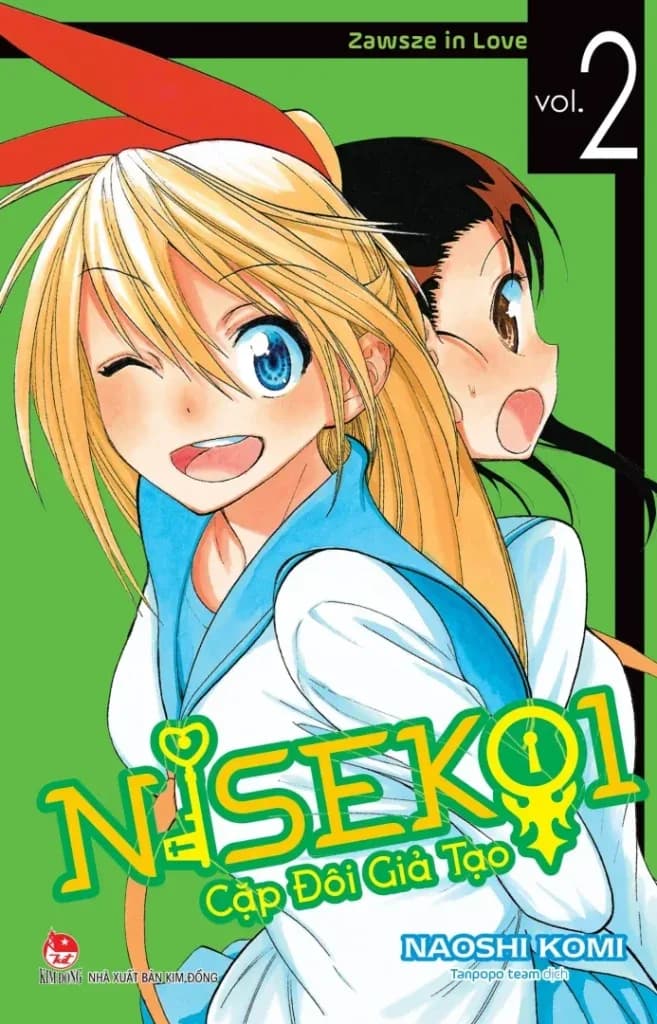Nisekoi - Cặp đôi giả tạo - Tập 2 - ảnh đúng phiên bản từ Thư viện bìa manga Việt Nam