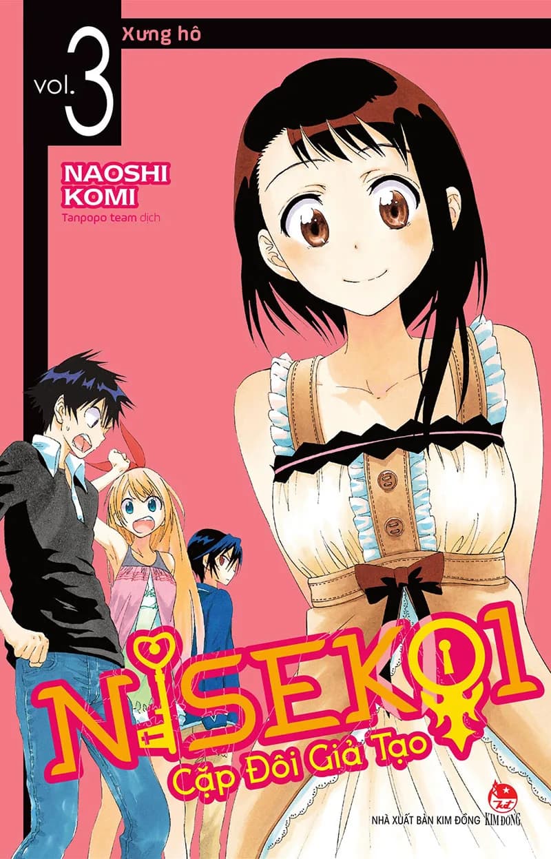 Nisekoi - Cặp đôi giả tạo - Tập 3 - ảnh đúng phiên bản từ NXB Kim Đồng
