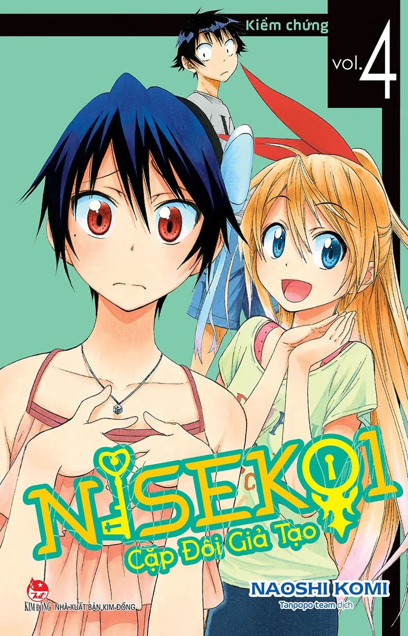 Nisekoi - Cặp đôi giả tạo - Tập 4 - ảnh đúng phiên bản từ NXB Kim Đồng