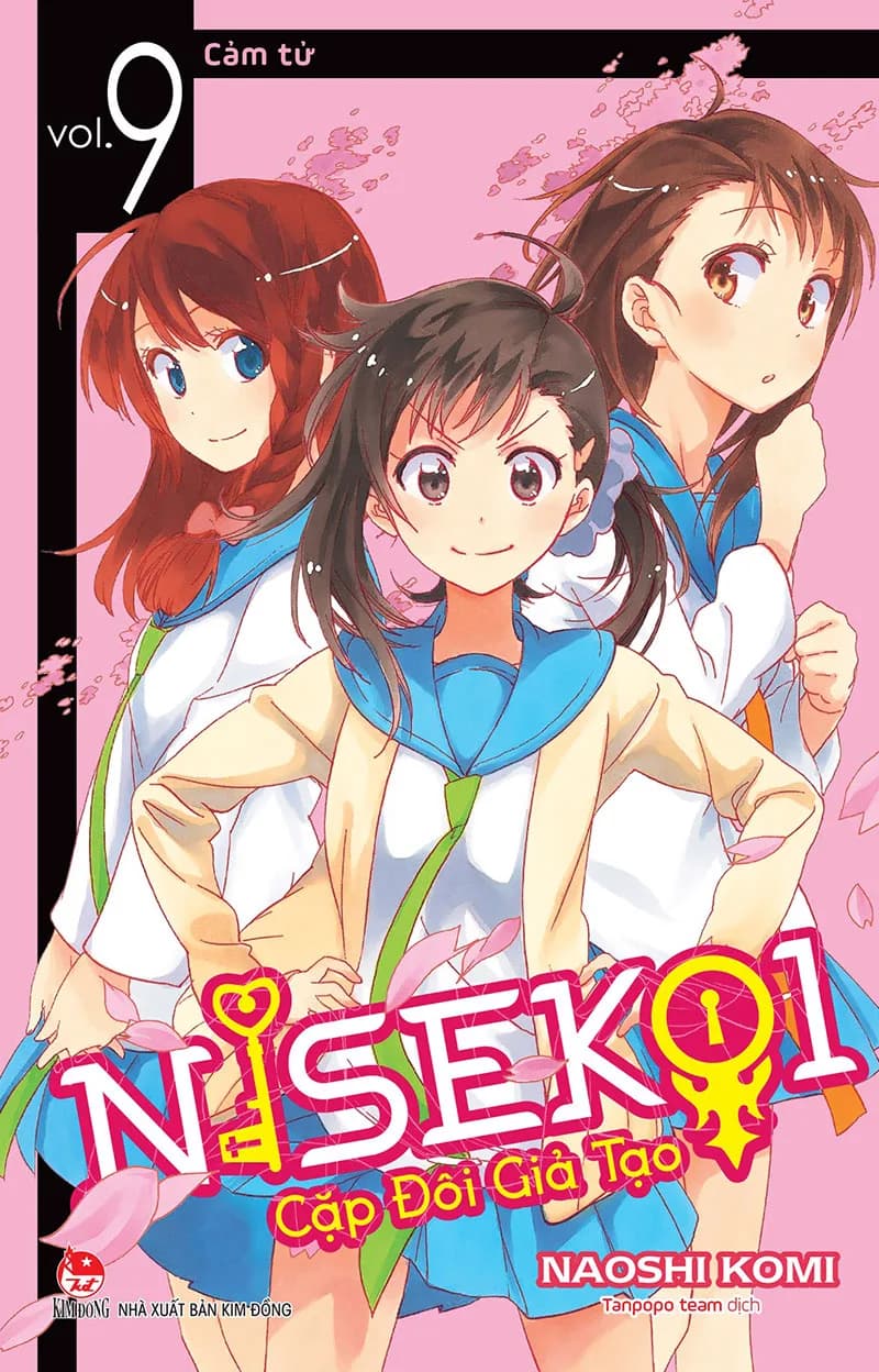 Nisekoi - Cặp đôi giả tạo - Tập 9 - ảnh đúng phiên bản từ NXB Kim Đồng