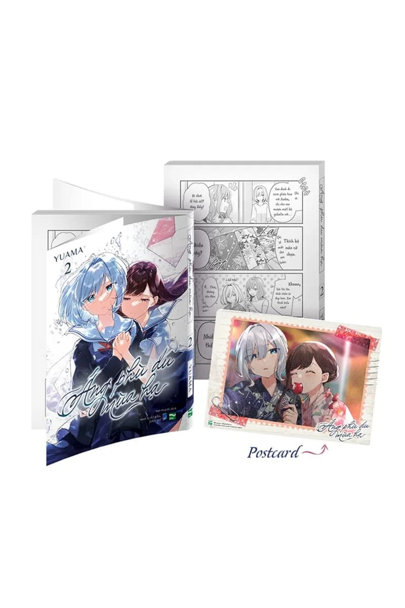 Bìa Áng Phù Du Mùa Hạ - Tập 2 (Bản đặc biệt, tặng postcard)