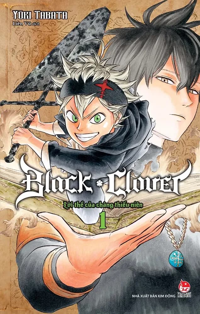 Black Clover - Tập 1 - ảnh đúng phiên bản từ Thư viện bìa manga Việt Nam