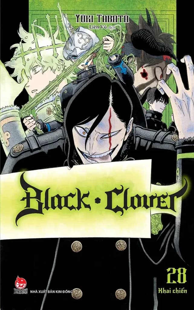 Black Clover - Tập 28 - ảnh đúng phiên bản từ Thư viện bìa manga Việt Nam