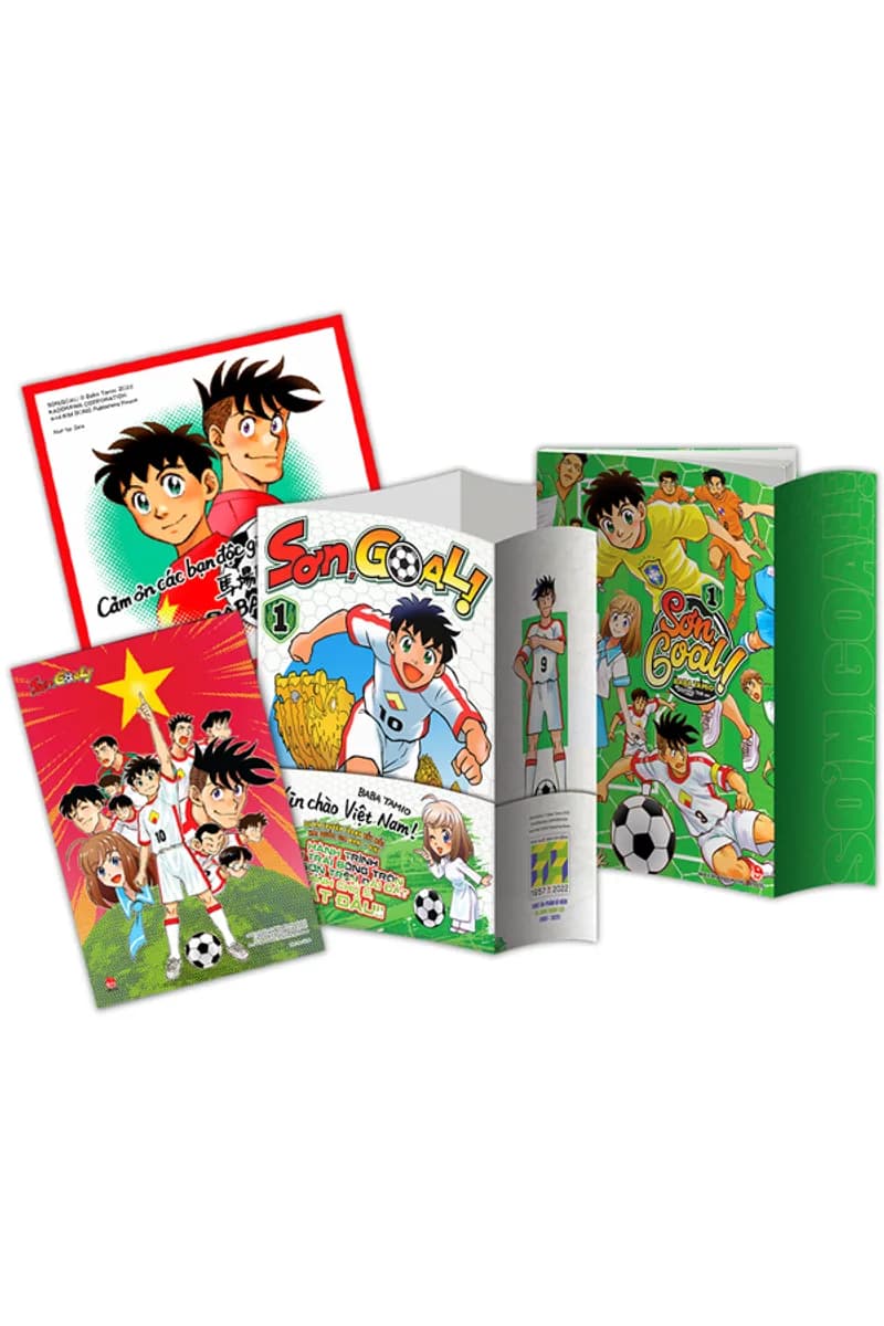 Bìa Sơn, Goal! - Tập 1 - Tặng Kèm OBI + Bìa Bonus + Postcard Độc Quyền + Postcard Khổ Vuông 10x10cm