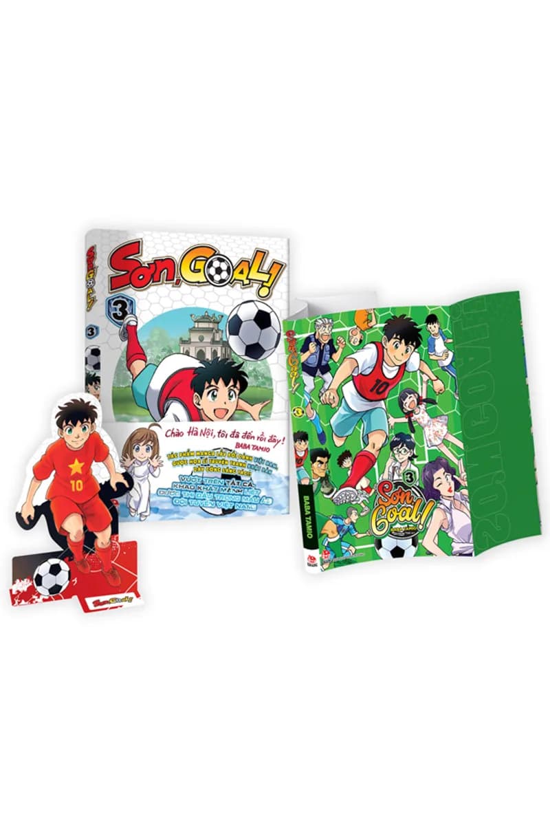 Bìa Sơn, Goal! - Tập 3 - Tặng Kèm Standee PVC + Obi + Bìa Áo Đặc Biệt